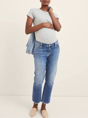 Hatch maternity boyfriend jeans